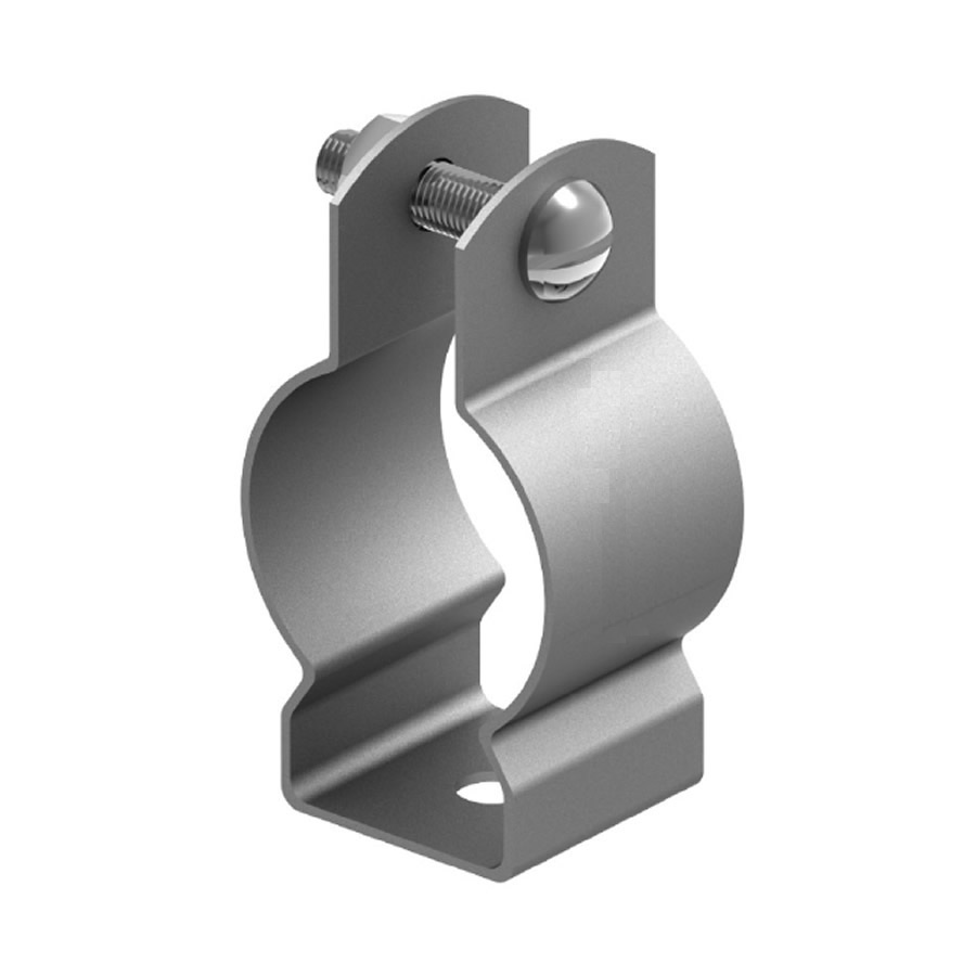 Abraçadeira tipo D - Cunha ou parafuso